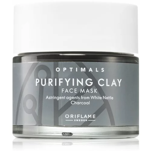 Oriflame Optimals Purifying mineralna čistilna maska iz ilovice 50 ml