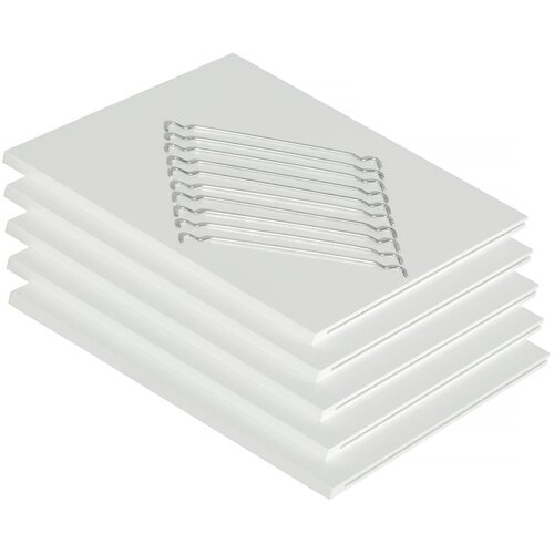 Oliver Furniture&amp;reg; komplet 5 dodatnih polica za regal Slike