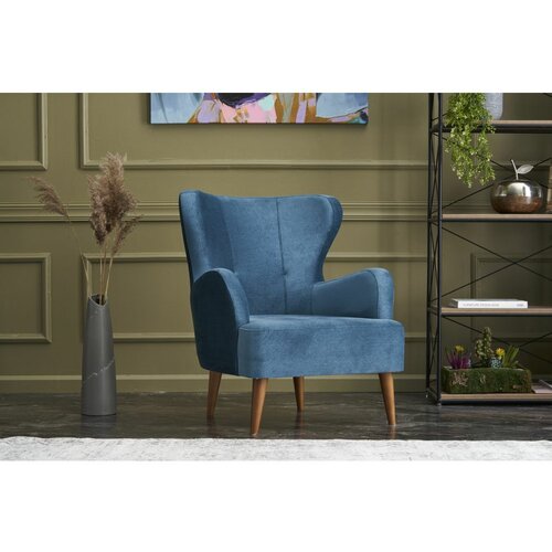 Karina - Blue Blue Wing Chair Slike
