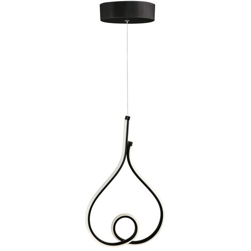 Opviq skylove black - white light black chandelier Slike