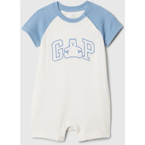 GAP Baby Short Jumpsuit with Logo - Boys