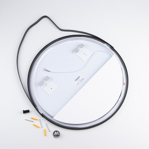  Brilagi-LED Kupatilsko ogledalo VERESE LED/19W/230V 60 cm crna IP44 CRI 90 prigu&amp;scaron;iva + CCT Slike