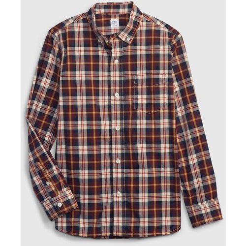 GAP Kids Checkered Oxford Shirt - Boys Cijene