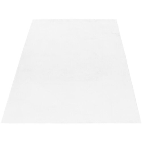 XXXL Preproga Z Visokim Florom Pouffy, Bela, 200x290cm Slike