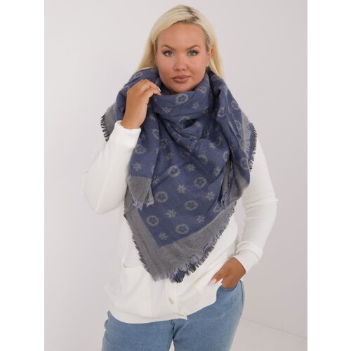 Factory Price Scarf-AT-SZ-1701.61-grey-blue Cene