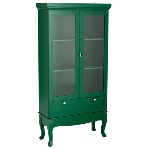 Ellos Home Zelena viseća vitrina od MDF-a 85x170,5x35 cm Prato &ndash; Cijene