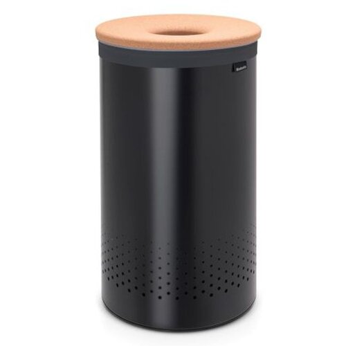 Brabantia laundry basket 60L round, black (O&amp;Scaron;TEĆEN ARTIKL) Slike