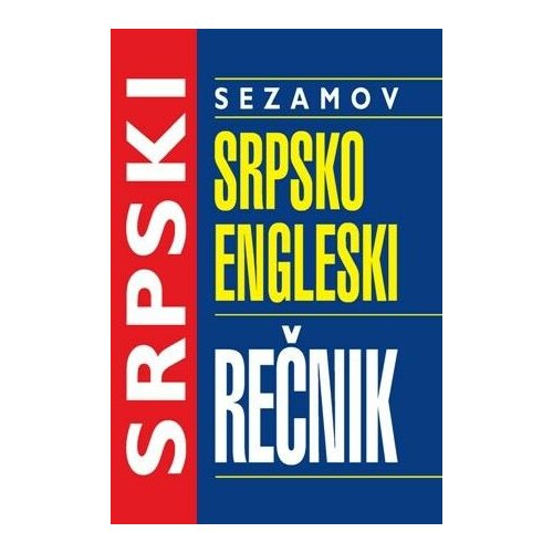 Sezambook Sezamov srpsko engleski rečnik Slike
