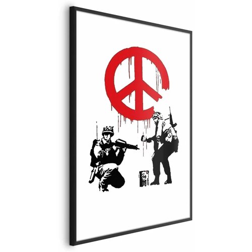  Plakat - CND Soldiers 60x90 Crni okvir Cijene