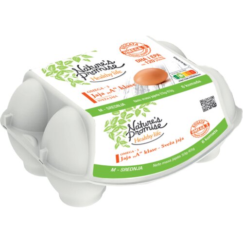 Nature¿s Promise Kokosija jaja omega 3 Nature promise 6/1 Cene
