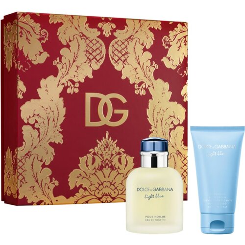 Dolce & Gabbana D&G Muški parfemski set Light blue EDT 75ml + losion za telo 50ml Slike