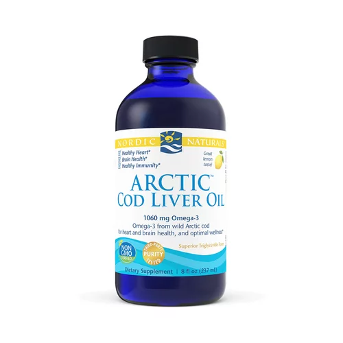 Nordic Naturals Arctic Cod Liver Oil - limona