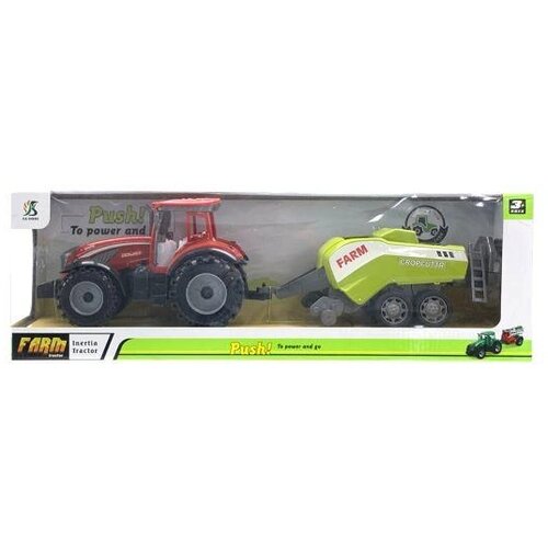 Hk Mini traktor sa prikolicom 46,5x11,5x15cm Cene