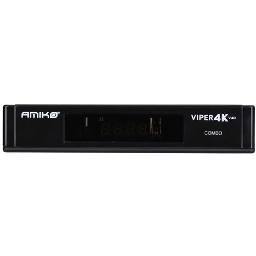 Amiko Prijemnik Combo, DVB-S2X+T2/C, 4K, WiFi, USB, Linux - VIPER 4K V40 Combo Slike