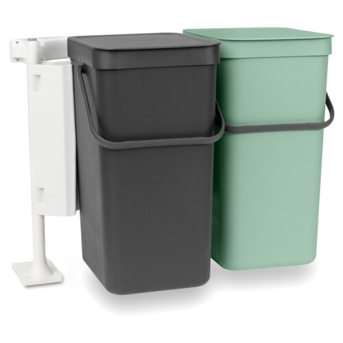 Brabantia Sort &amp;amp; Go vgradni ko&amp;scaron;i za smeti - 2 x 16 L Slike