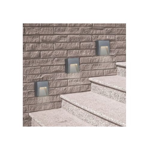 Rabalux trento, spoljna zidna lampa led 3W crna Cene