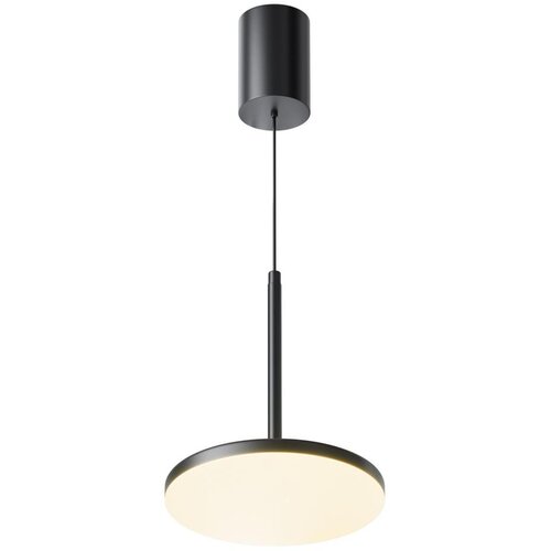 MAYTONI P076PL-L12W3K-B - led luster na sajli plato LED/12W/230V 3000K crna Cene