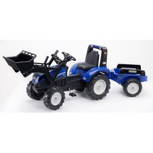 Falk Toys traktor na pedale s prikolicom New Holland - plavi 3+ Cene