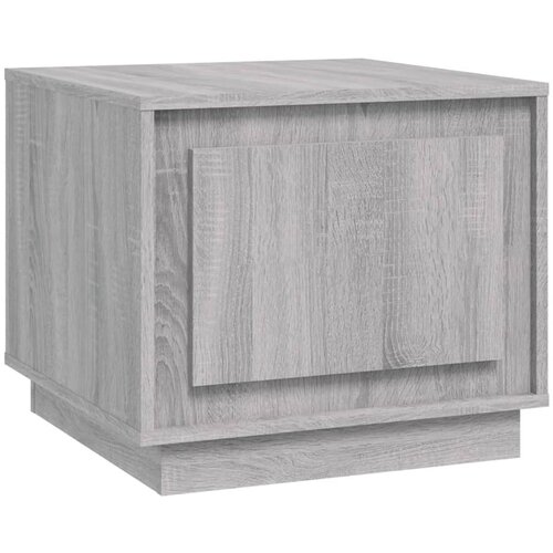 Maison Chic Klubska mizica - kavna mizica - Nizka mizica siva sonoma 51x50x44 cm inženirski les, (21753340) Cene