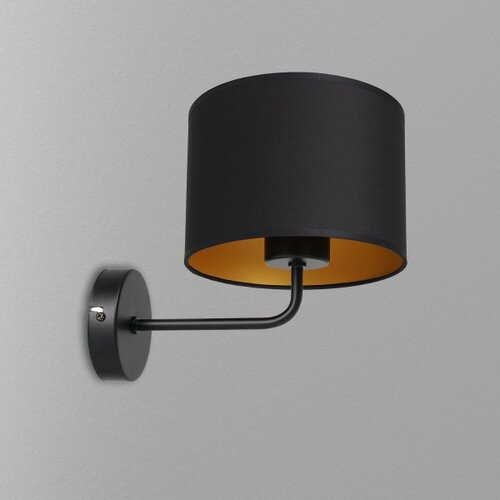  Zidna lampa ARDEN 1xE27/60W/230V crna/zlatna Slike