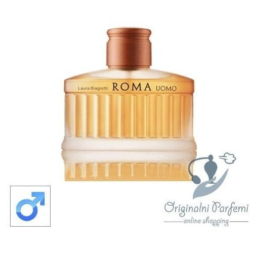 Laura Biagiotti muška toaletna voda Roma Uomo 125ml tester Cene