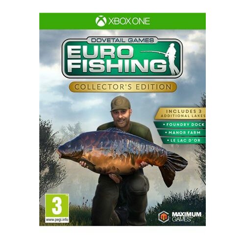 Maximum Games XBOX ONE igra Euro Fishing Collector's Edition Slike