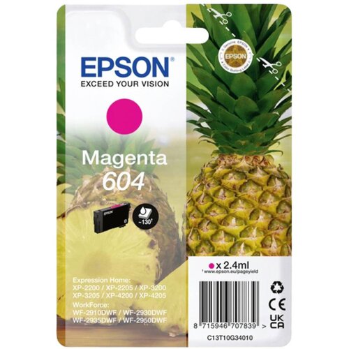 Epson Kartuša 604 (C13T10G34010) (škrlatna), original Cene