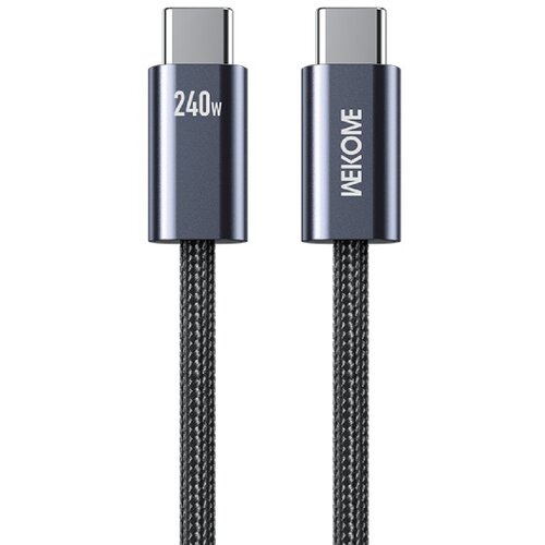 WEKOME WDC-23 kabl 3.1 usb tip c m/m 1m za super brzo punjenje 240W/480Mbps, crni Cene