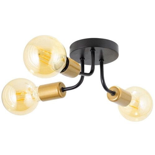 Toolight Svijetiljka APP1117-3C Black Gold Slike