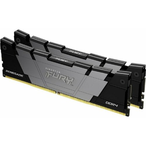 Kingston RAM memorija 32GB (2x16GB) DDR4 4000MT/s CL19 FURY Renegade Black XMP (KF440C19RB12K2/32) Slike
