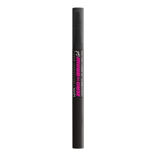 NYX Professional Makeup Zero To Brow gel za obrve i pomada 2 ml Nijansa 08 black Cijene