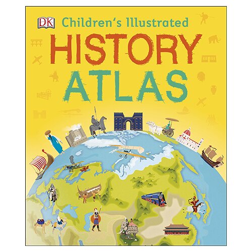 Penguin Books DK - Childrens Illustrated History Atlas Cene