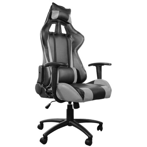 Ah Seating DS-042 gejmerska stolica crno siva Slike