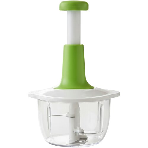 Cheffinger Ročni multipraktik jeklena rezila posoda 2 L, Bela / Zelena, (5000277685) Cene