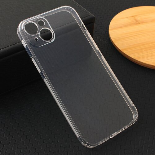  Maska silikonska Ultra Thin with pluggy za iPhone 15 Plus 6.7 transparent Slike