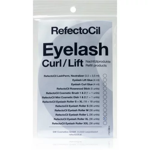 RefectoCil eyelash curl/lift roller xl nega za obrvi in trepalnice 36 ks za ženske