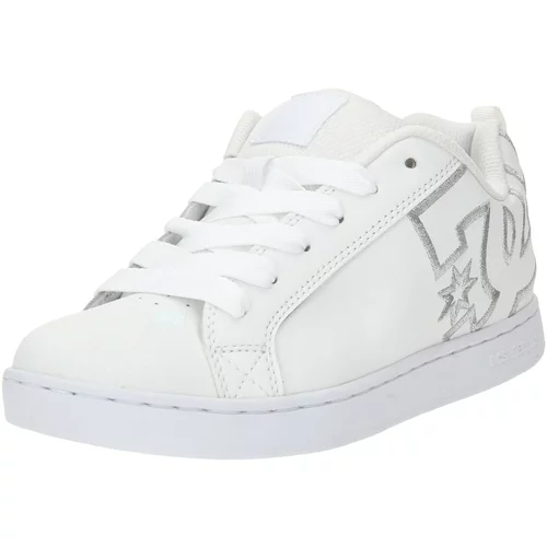 Dc Shoes Niske tenisice srebro / bijela