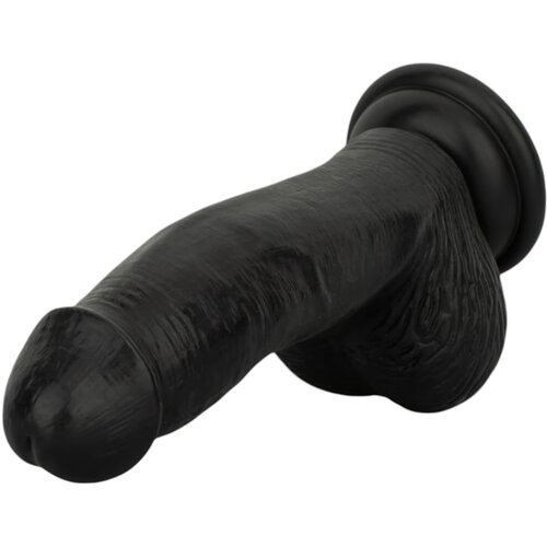 EasyToys - Dildo Collection Dildo s testisima - 12 cm, crni Slike