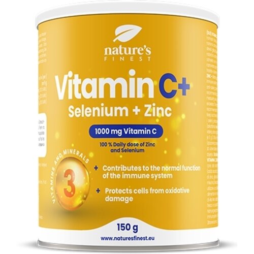 Nature's Finest NATURES FINEST napitek z vitaminom C+, selenom in cinkom, 150g Cene