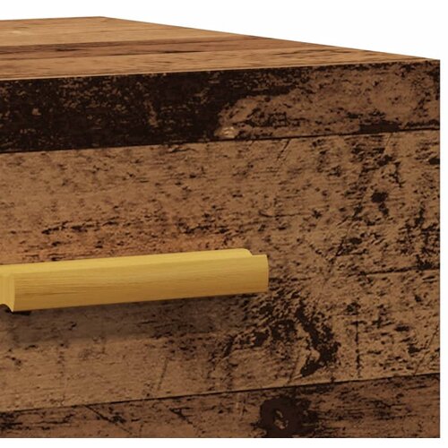  Zidni noćni ormarići 2 kom boja staro drvo 35 x 35 x 20 cm Slike