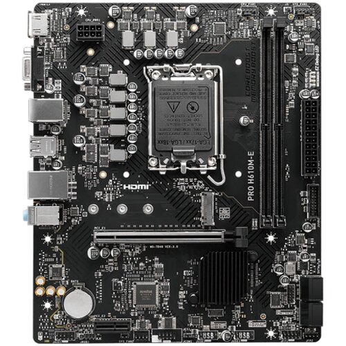 MSI PRO H610M-G LGA 1700 Intel H610 SATA 6Gb/s... Cijene