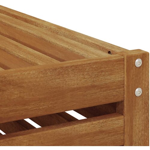  5 kom. Set vanjskih sofa Čvrsto drvo akacije i poliester Slike