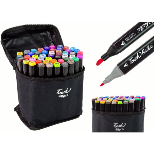  Set alkoholnih obostranih markera - 48 kom Cijene