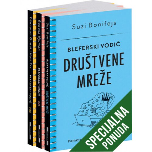 Laguna Suzi Bonifejs, Rebeka Njuman, Džonatan Gudol, Hari Ers
 - Komplet - Bleferski vodič Cene