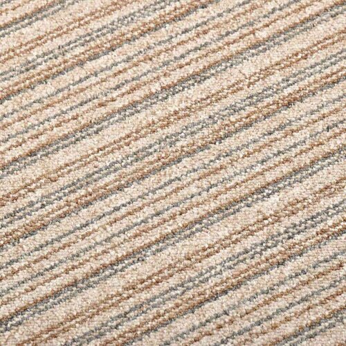  Tepih 20 pcs Prugasta bež 50 x 50 cm 100% Polipropilen - Prugasta bež Slike