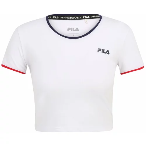 Fila Funkcionalna majica 'TIVOLI' mornarska / rdeča / bela