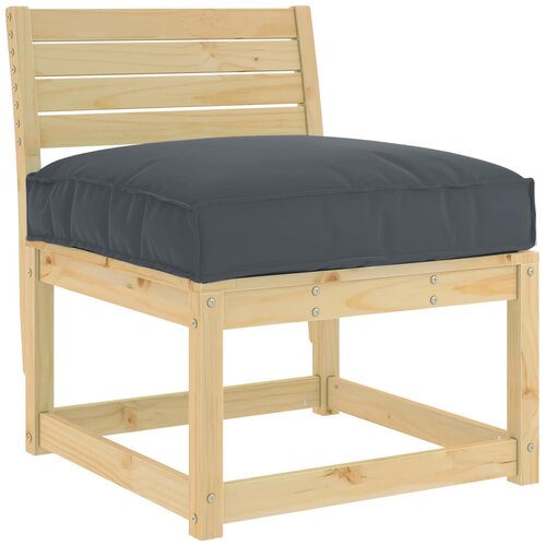  Jastuk Antracit 70 x 70 x 12 cm Oxford tkanina Slike