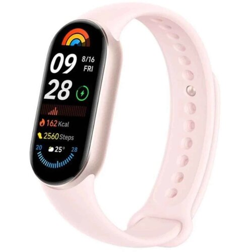 Xiaomi Smart Band 9, roza 1.62" displej, 60Hz, 3-axis accelerometer Cijene