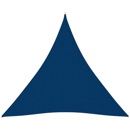 vidaXL Senčno jadro oksford blago trikotno 5x6x6 m modro, (20965504) Cene