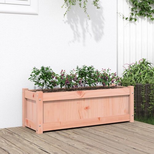 vidaXL Vrtno cvetlično korito 90x31x31 cm trden les douglas Cene